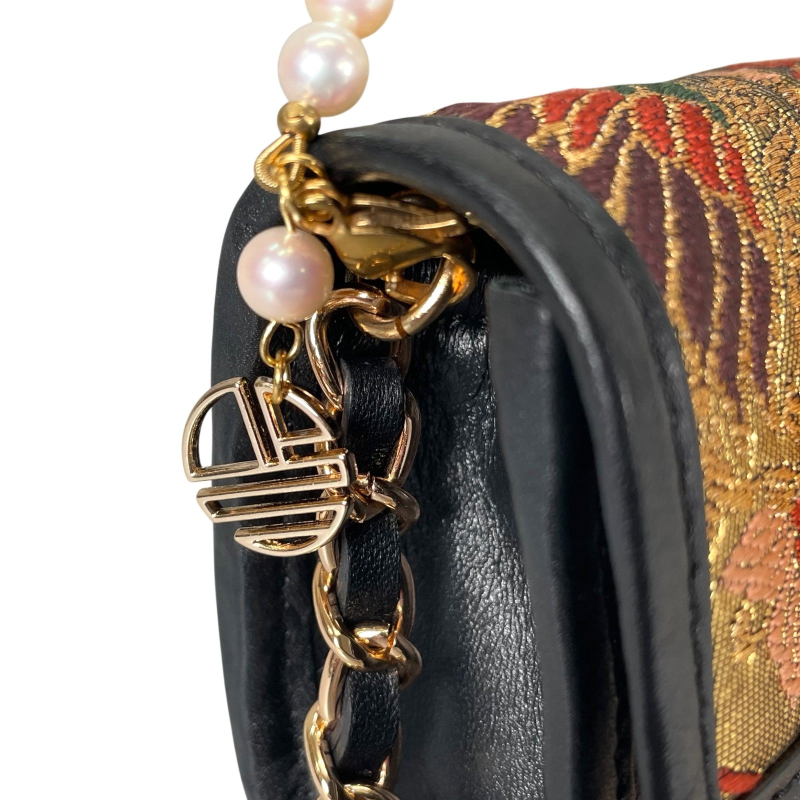 「鳳凰華紋」ヴィンテージ帯のMicro bag