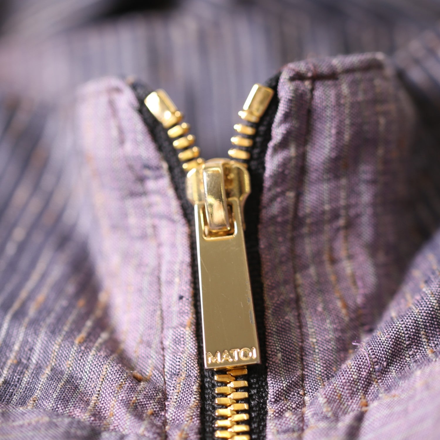 伝統美 米沢ぜんまい紬のブルゾン