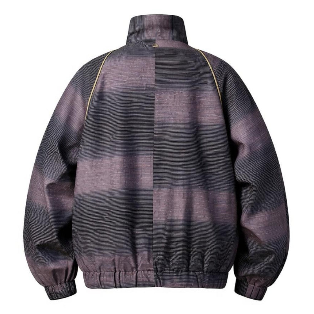 伝統美 米沢ぜんまい紬のブルゾン