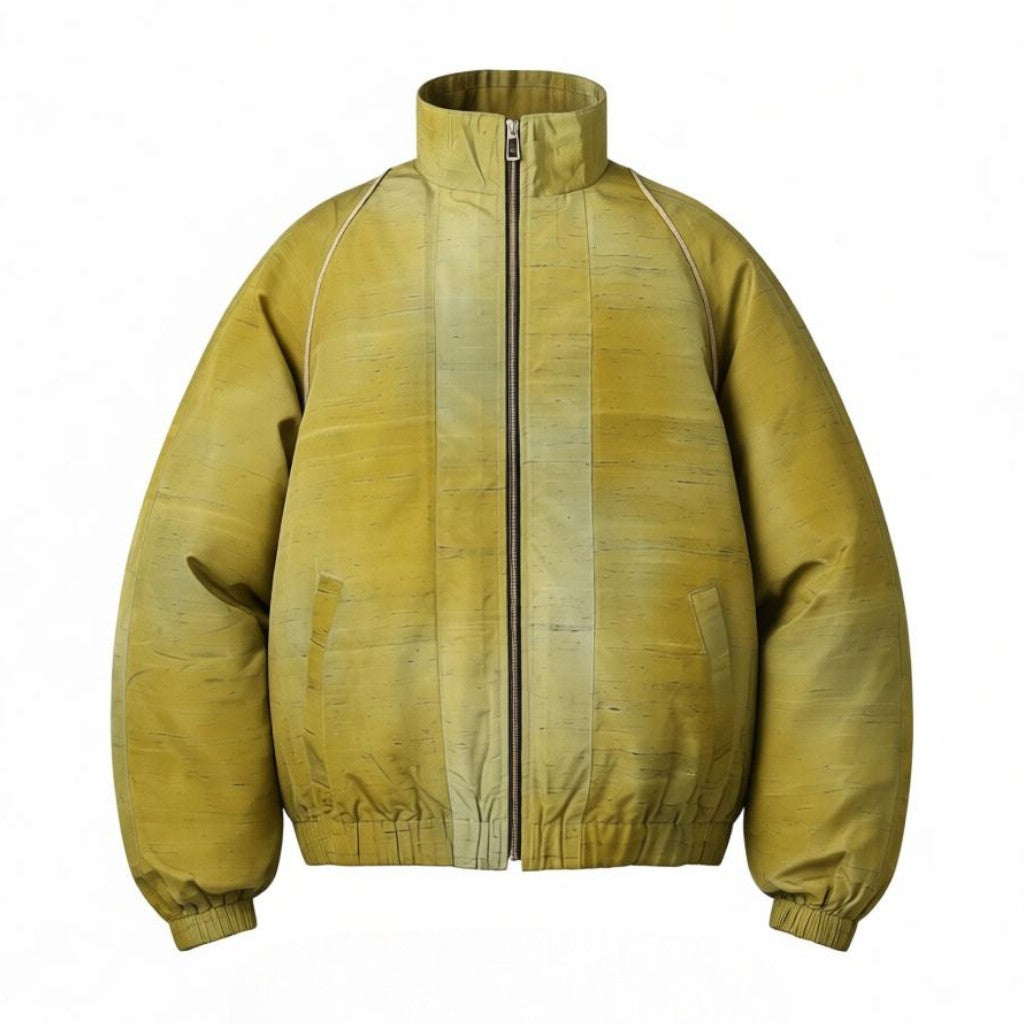 Wear a traditional gradient blouson