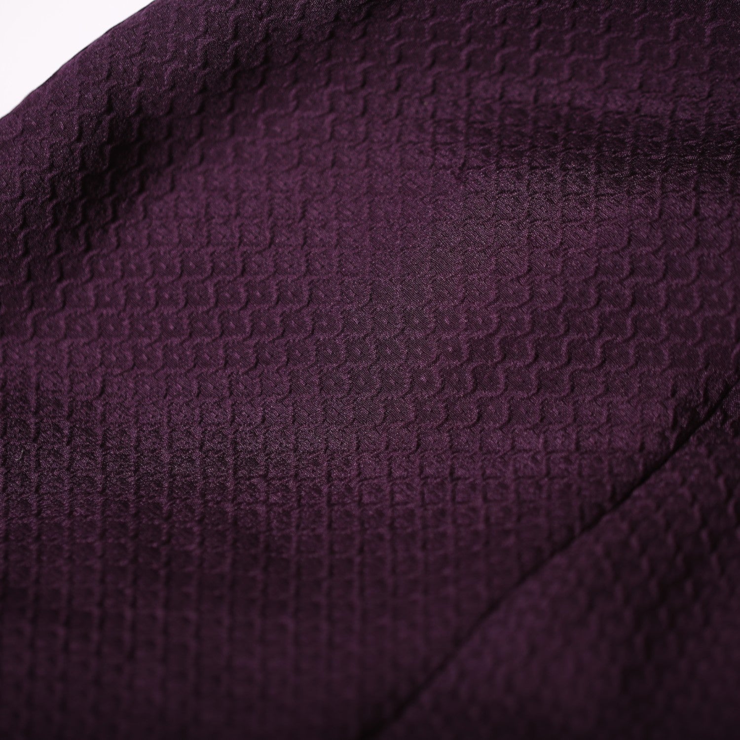 Elegant purple draped skirt