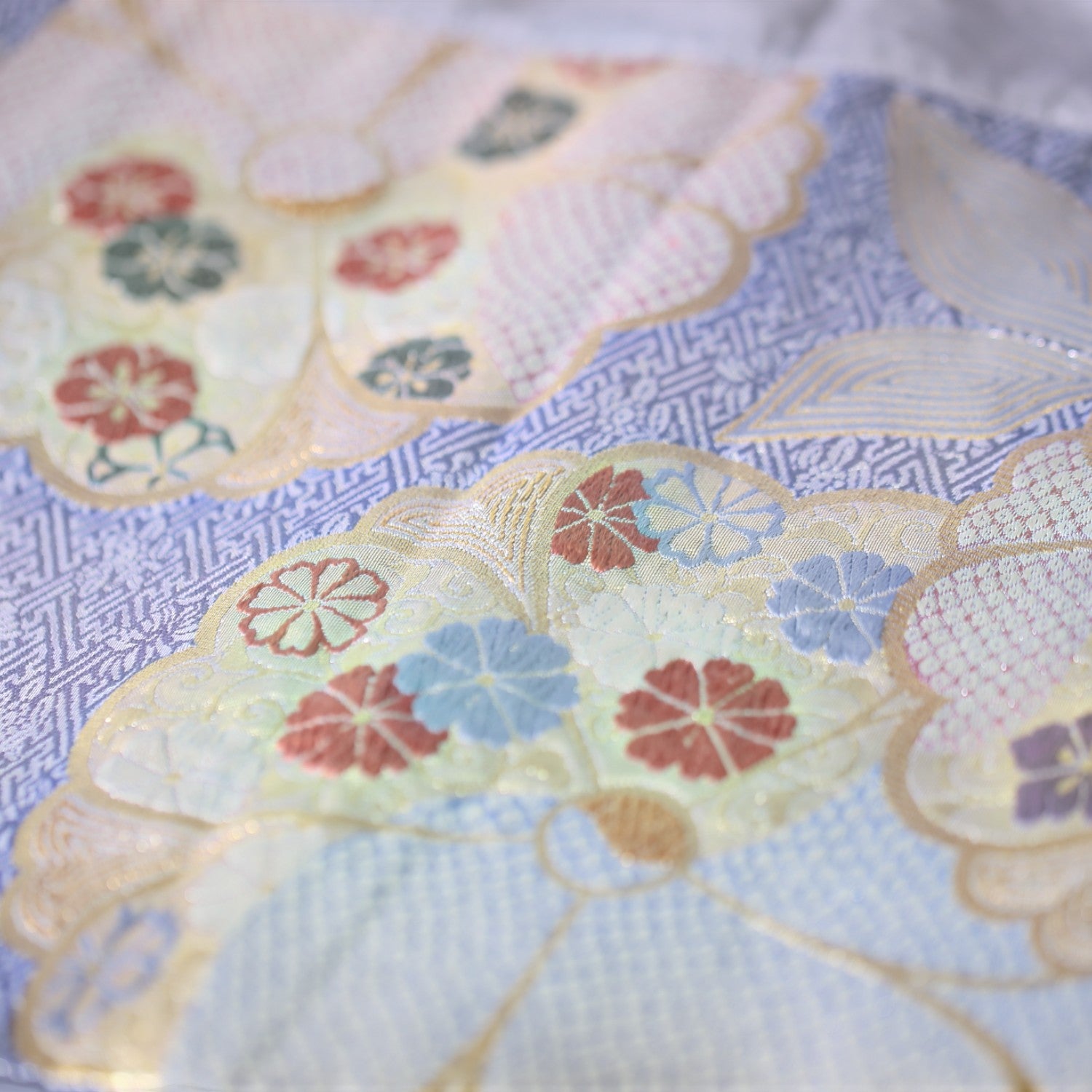 Flower arabesque pattern Japanese modern skirt