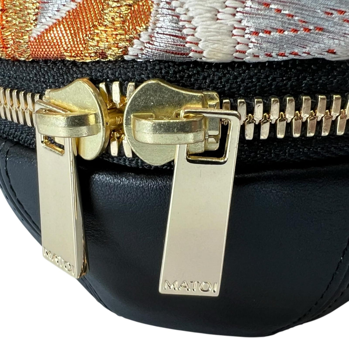 金糸煌めくヴィンテージ帯のMari Bag