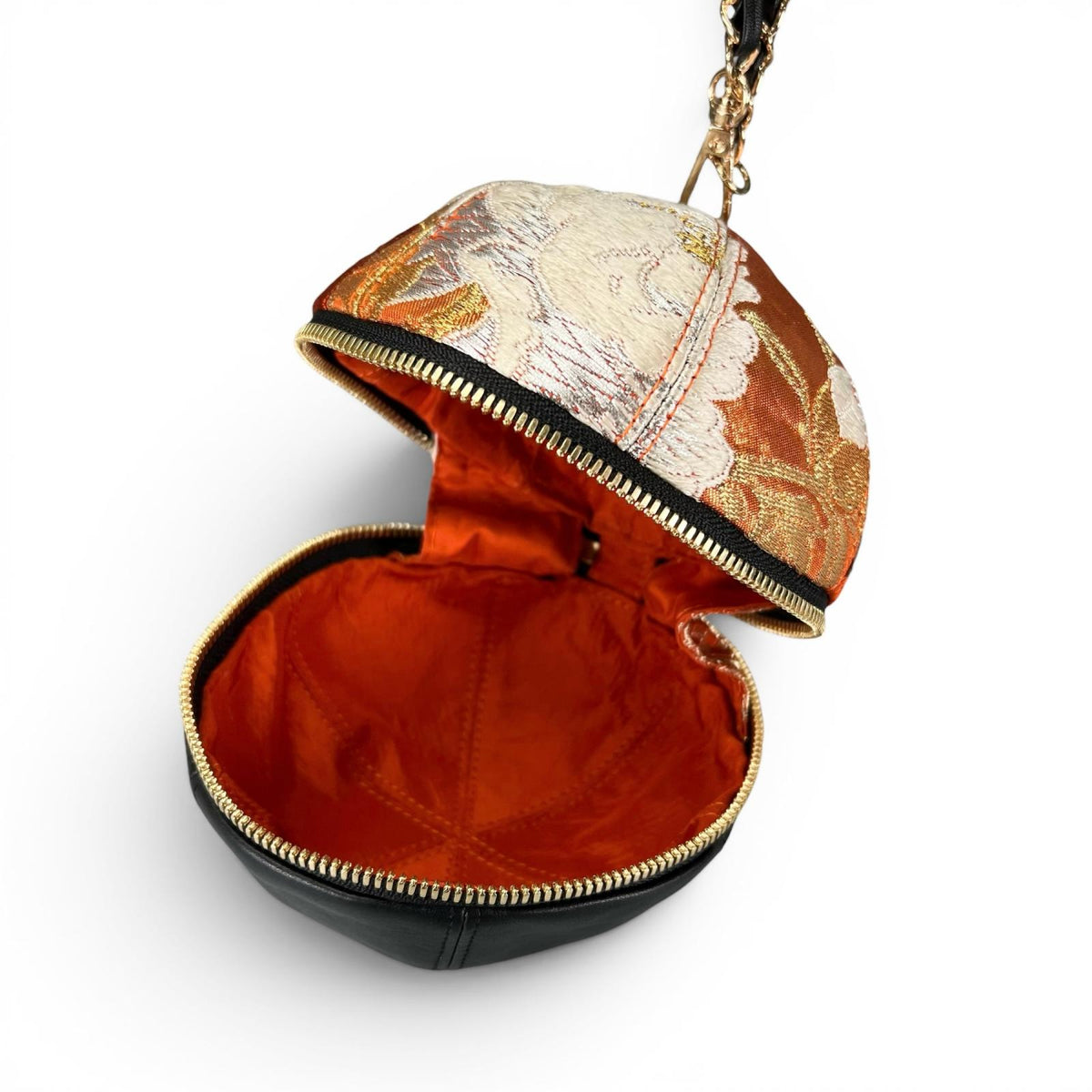 金糸煌めくヴィンテージ帯のMari Bag