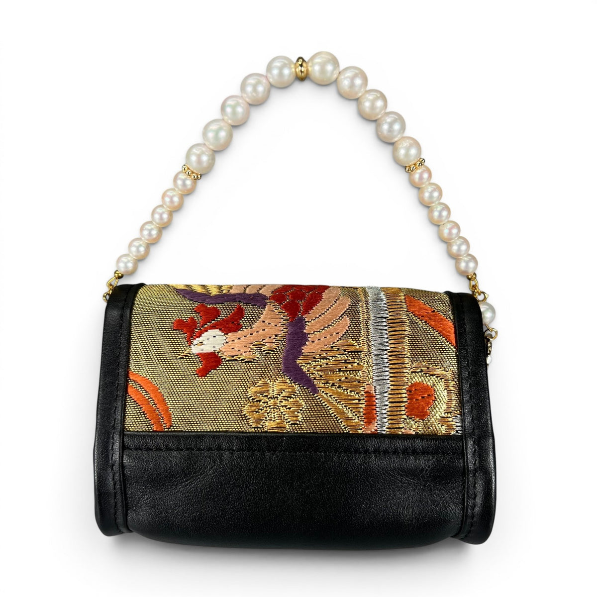 "Phoenix Kamon" Pearl and Obi Treasure Micro Bag