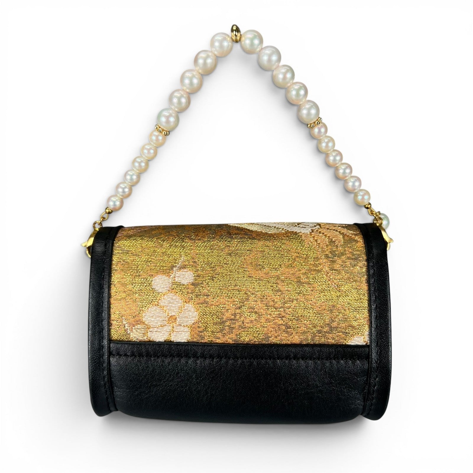 “群鹤松竹梅”金箔腰带Micro bag