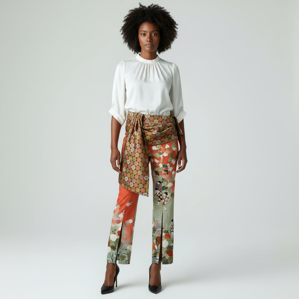 童子遊びと華紋の極上パンツ