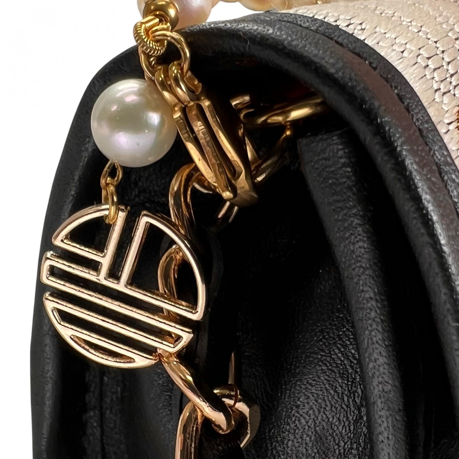 "Marumon Fuji Botan" Obi and Pearl Micro Bag