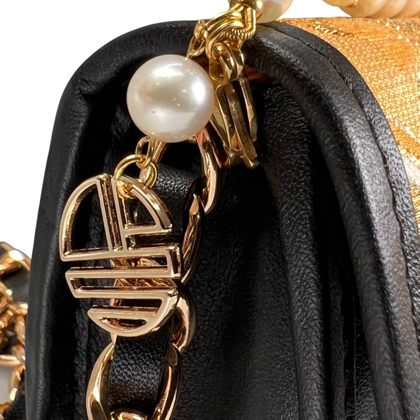 "Kikko Sagarifuji" Obi and Pearl Micro Bag