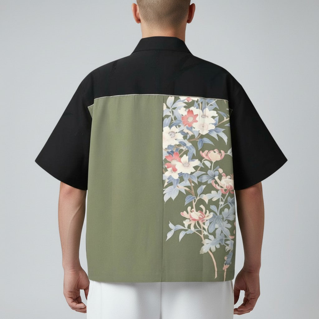 Kaga Yuzen silk shirts that change with the seasons