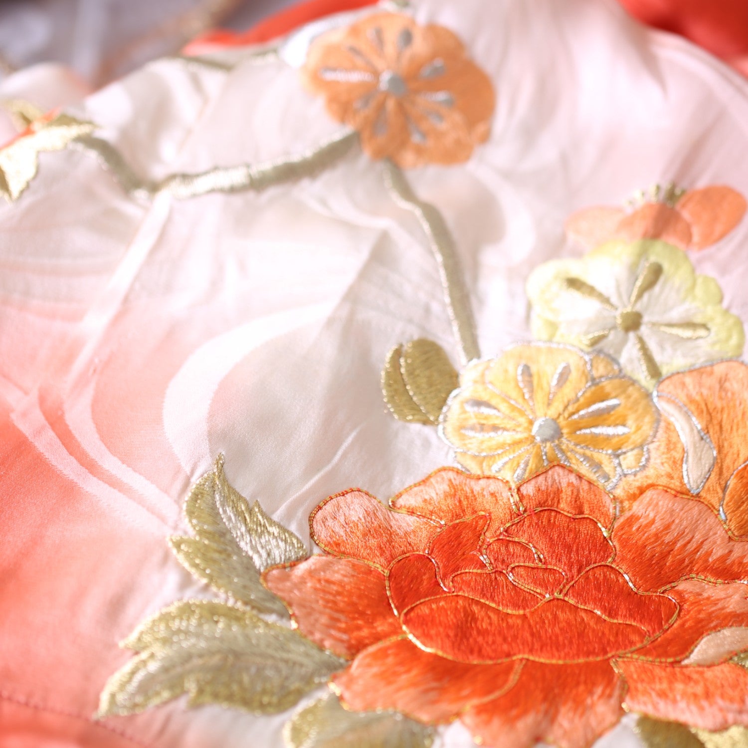 花薫る御所車グラデーションパンツ