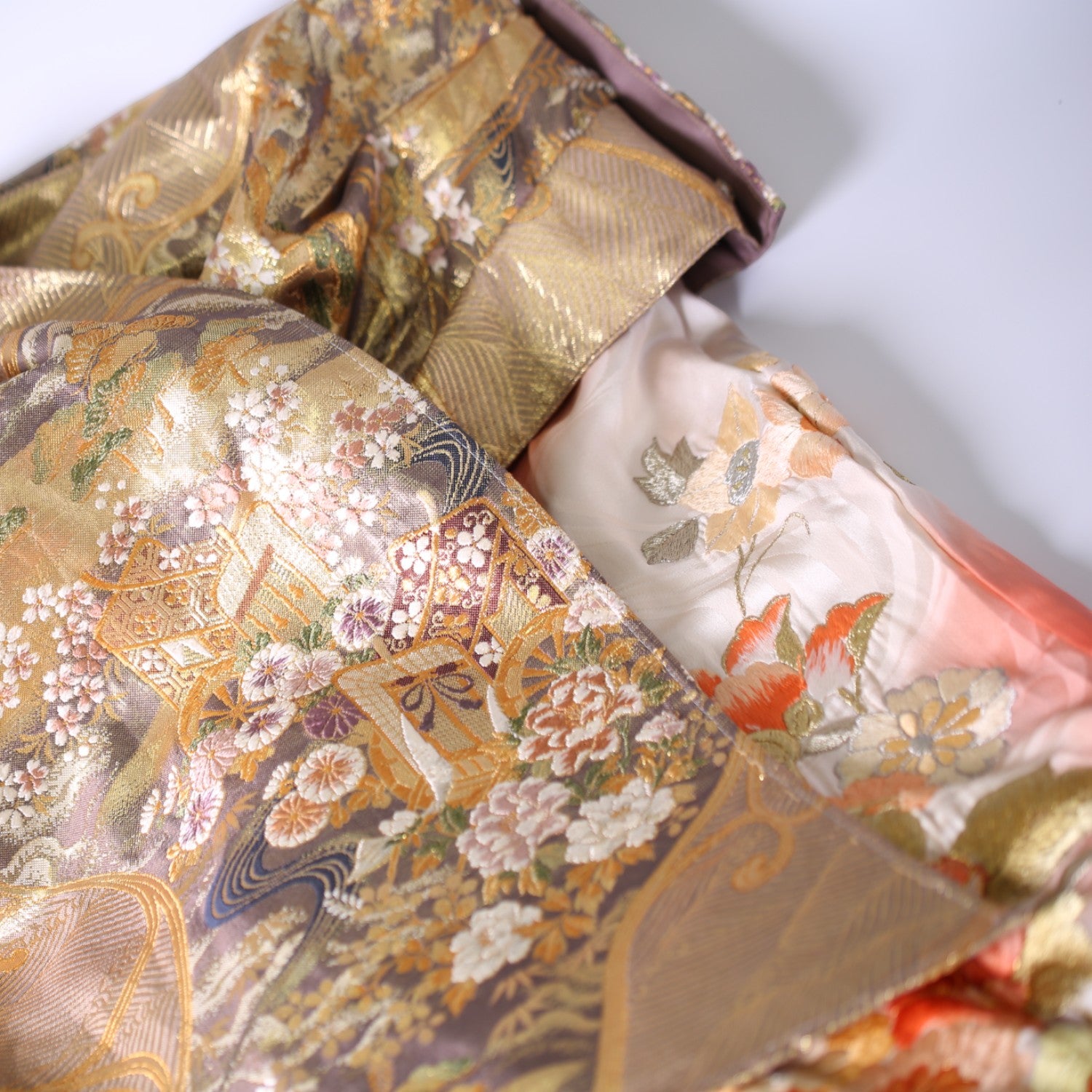 花薫る御所車グラデーションパンツ