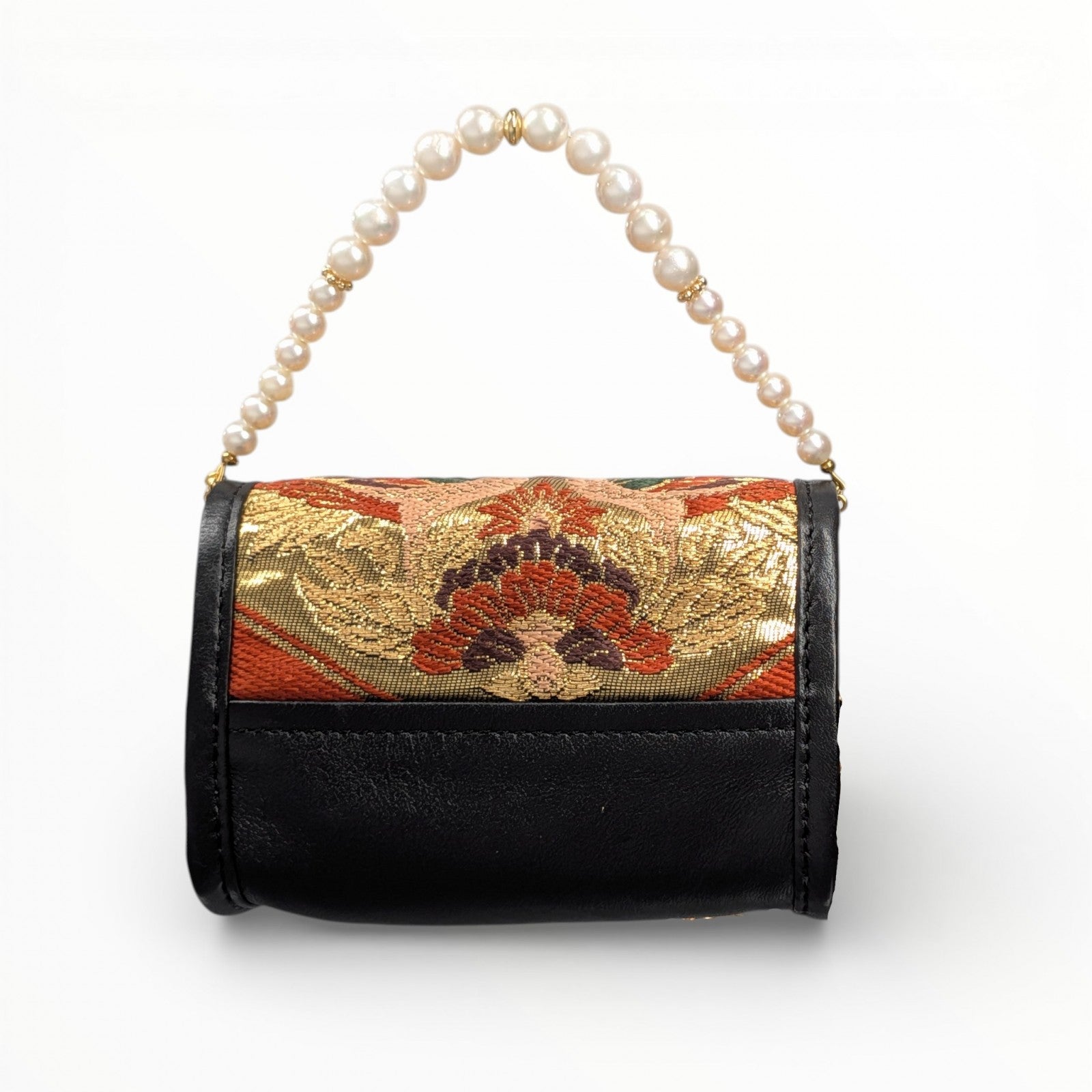 「鳳凰華紋」ヴィンテージ帯のMicro bag